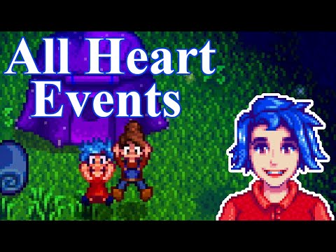 Emily All Heart Events! – Stardew Valley 1.5