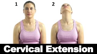 Cervical Extension - Ask Doctor Jo