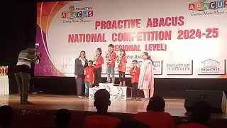 proactive abacus 🧮 national competition 2024-2025 thane mumbai