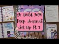 Prep with Me for Go Wild 2024| Journal Setup Part 3 #plannercommunity #GoWild