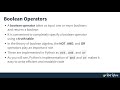 Python Booleans: True, False, Boolean Types, and the not Operator