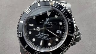 Rolex Sea-Dweller 16600 Rolex Watch Review