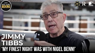 WHAT A FIGHTER EUBANK WAS! Jimmy Tibbs talks training Nigel Benn ahead of Conor Benn vs Chris Eubank