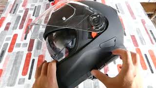 SMK MA200 Full face helmet Unboxing and Review