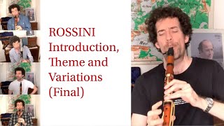 Rossini final variation from Introduction, theme and variations | Nicolas Baldeyrou