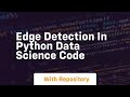 edge detection in python data science code
