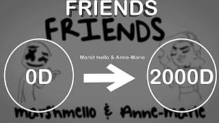 Marshmello & Anne-Marie - FRIENDS + 2000 D|Use Headphone🎧|AMA|