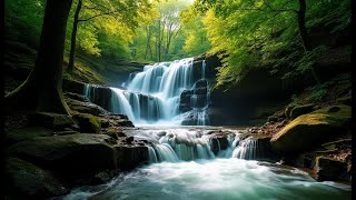 Waterfall Reverie: Unlocking the Calming Magic of Forest Streams and Gentle Rivers