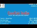 concat india rotary inline sand screening machine