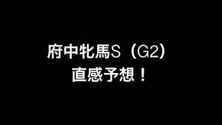 府中牝馬S（G2）2016 直感予想！