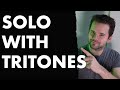 🔴Tritone lesson 3:  using it in your soloing 🎸3/3