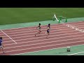 2015.06.07 鳥取市選手権 100ｍ 予選5組