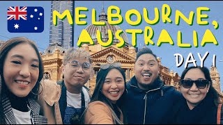 AUSTRALIA TRAVEL VLOG 1: A Day In The City of Melbourne 🇦🇺