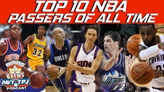 Top 10 Passers Of All Time | Hoops N Brews