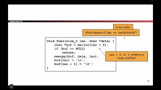 [MemSafety2, Video 12] Integer Overflow Vulnerabilities