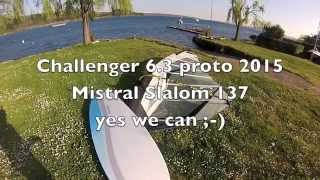 Principe Andrea Baldini: Speed Windsurfing test at Le Rouet \u0026 Bracciano lake