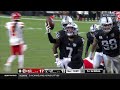 Moehrig's INT vs. Mahomes gives Raiders possession inside KC's 5-yard line