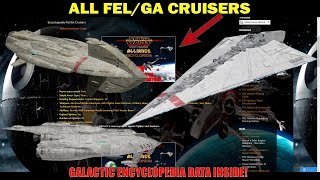 ALL CRUISERS from the Fel/GA - Units Data included!