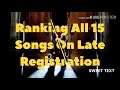 ranking all 15 songs on kanye west’s late registration