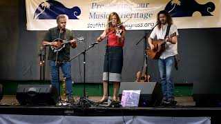 Lucia Comnes + Alex Jordan + Wes Malkin: WALLS OF TIME (Peter Rowan) at Everglades Bluegrass Fest