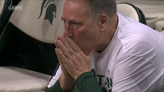 MSU's Tom Izzo fights tears in emotional first home game back since campus shoot