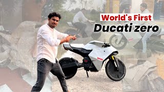 🚀World’s first Ducatizero🏍️ || Handmade bike #ducatizero #trending #viral