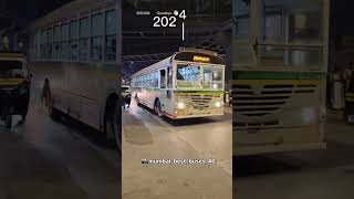 #mumbai ✓ Best Bus Last short Video of the 2024 year 🤌🏻🥹✨#status #shorts