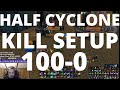 100-0 Dead Half Cyclone Precast | TBC 2v2 Arena Boomkin / Elemental Shaman