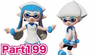 スプラトゥーン（Splatoon）を実況プレイ！part199　侵略イカ娘コラボ！イカ娘JKコスプレがめっちゃ可愛い！