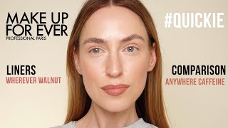 #QUICKIE | MAKE UP FOR EVER ANYWHERE CAFFEINE VS. WHEREVER WALNUT COMPARISON AND REVIEW | 2024