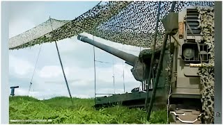 JGSDF M110A2 Self-Propelled Howitzer · M110 203mm自走榴弾砲 [Remastered 4K HD]