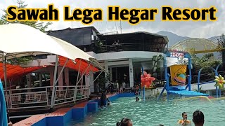 Berenang di Sawah Lega Hegar Garut |Libur Lebaran|