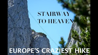 STAIRWAY TO HEAVEN//SKY LADDER Austria's #1 Hike Grosser Donnerkogel Via Ferrata Best Hike in Europe