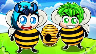 Having a BEE Family in Roblox!