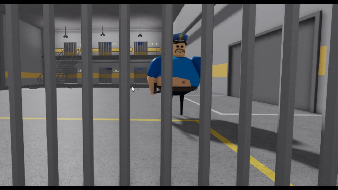 Escape Barrys Prison Obby Help Youtube