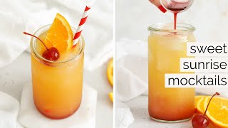 Sweet Sunrise Mocktail (Virgin Sunrise)