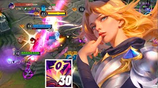 [와일드리프트] 풀스택 메자이 장착시 놀라운 데미지를 주는 럭스.. / LUX FULL STACK MEJAI BURST DAMAGE IS BROKEN!