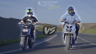 Aerox VS Booster 😈 | 70ccm Yamaha | MBK