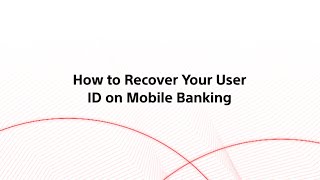 How to Recover Your User ID on the Bank Muscat Mobile Banking App