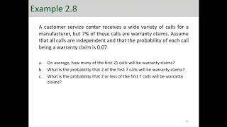 Binomial Distribution - Example 2