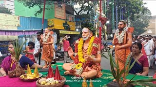 Vedic Procession @Mylapore for “ Maha Periyava Temple” kumbabhishekam