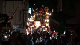 成田祇園祭2018　終日38　幸町　仲之町の坂