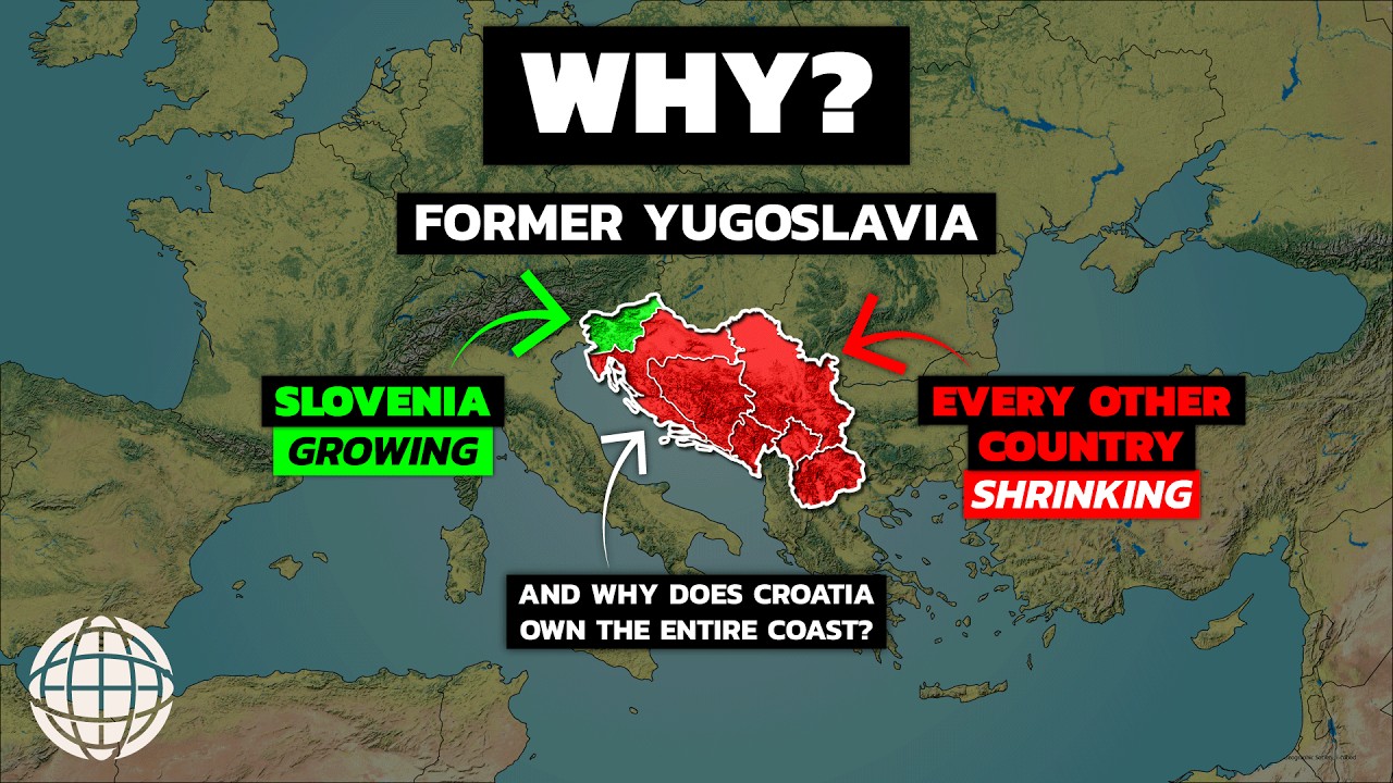Former Yugoslavia Map