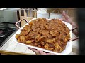 how to make stew egg plant baigan with chicken and potatoes guyanese style