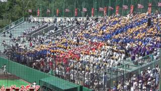 【高校野球応援）　駒大苫小牧　応援メドレー　2017年夏