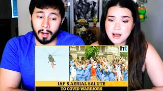 INDIAN AIRFORCE PAYS GRATITUDE TO FRONTLINE WARRIORS ACROSS THE COUNTRY | Reaction