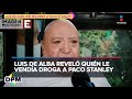 Luis de Alba lamentó que Benito destapara adicciones de Paco Stanley