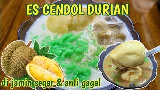 CARA MEMBUAT ES CENDOL DURIAN || ES CENDOL NUTRIJEL