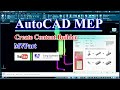 AutoCAD MEP, Content Builder, MVPart, Training