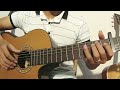 guitar hướng dẫn mariage d amour richard clayderman